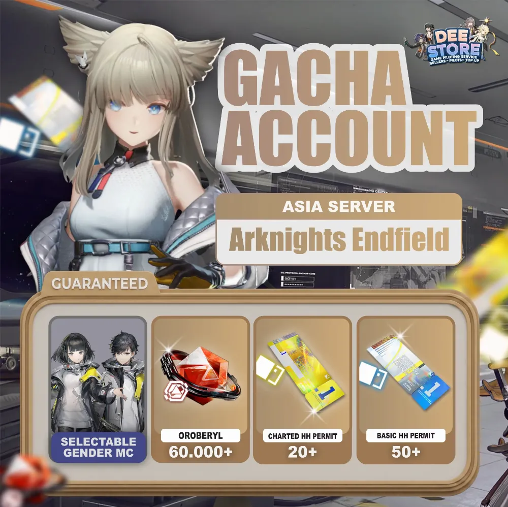 ASIA I 60.000 – 65.000 Oroberyl I Arknights: Endfield Reroll Account