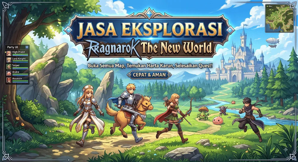 Joki Explore/Map | server Edgga