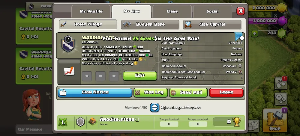 Clan Lv7 Ch2