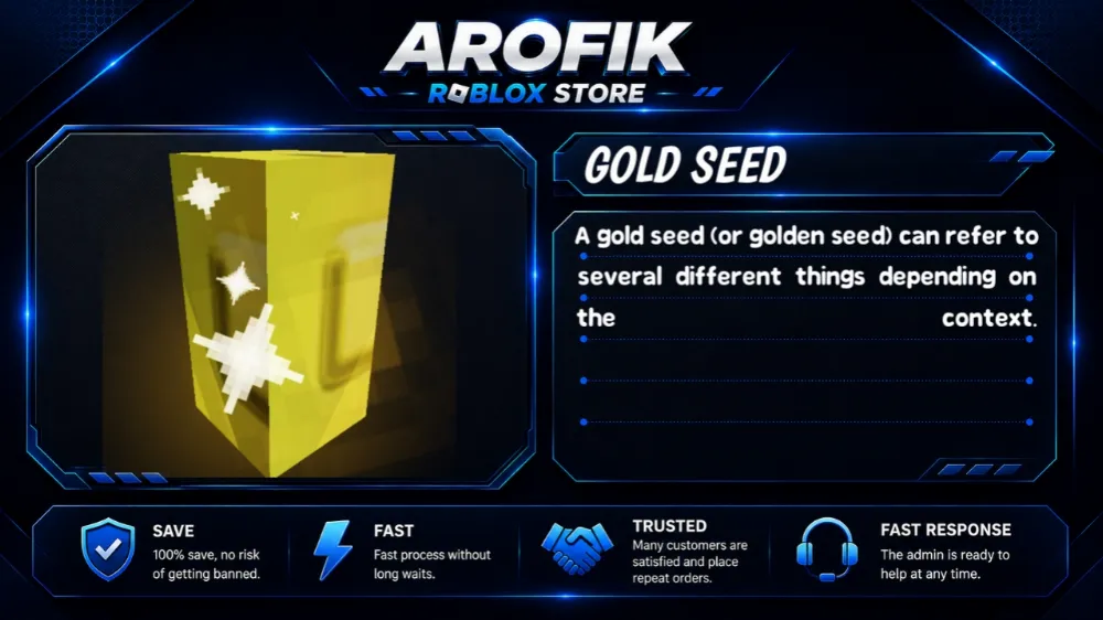GAG2 ×100 GOLD SEED 💫 || FAST DELIVERY || TRUSTED SELLER🛡️