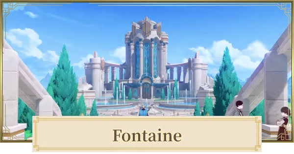 Explore Fontaine lengkap Genshin Impact