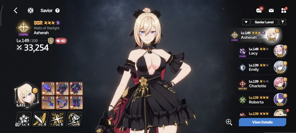 Global | Asherah waltz x9+60 SSR
