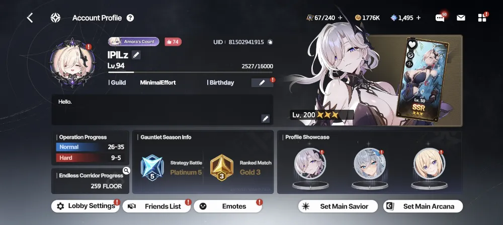 GLOBAL | AMORA MLB,ASHERAH MLB,W CARMEN