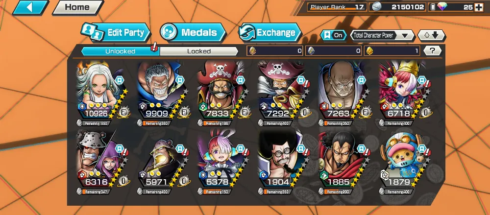 5 Extreme | 1 MAX | S-snake/Garp/Gold Roger/Greed Roger/Nusjuro