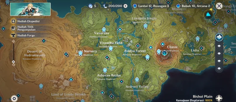 Explore All Sumeru