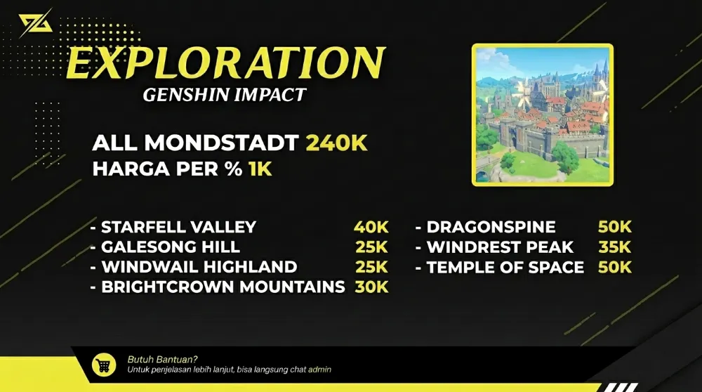 Explore Mondstadt