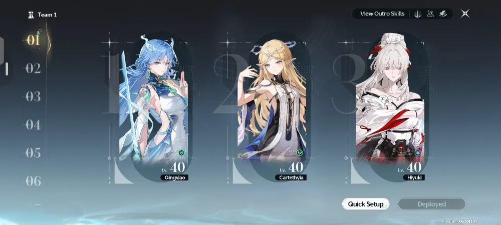 [SR-A2] || 5 Limited || Cartetiya, Hiyuki, Rebecca, Jinshi, Qingxiao.