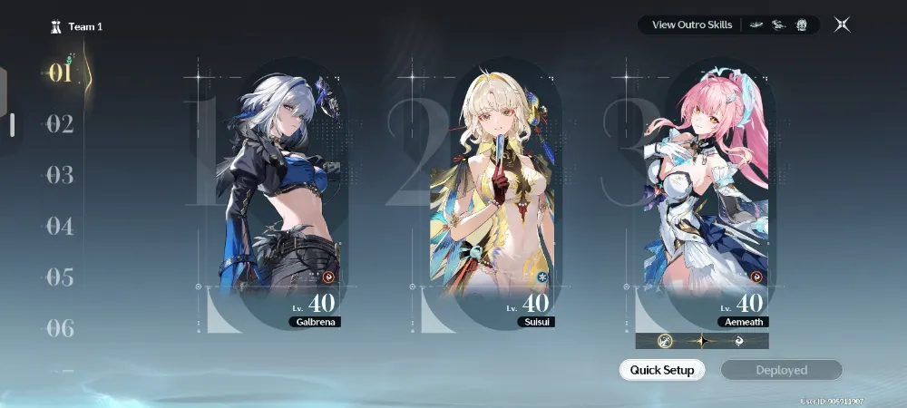 [KA-D4] || 4 Limited || Galbrena, Aemeath, Rebecca, SuiSui.