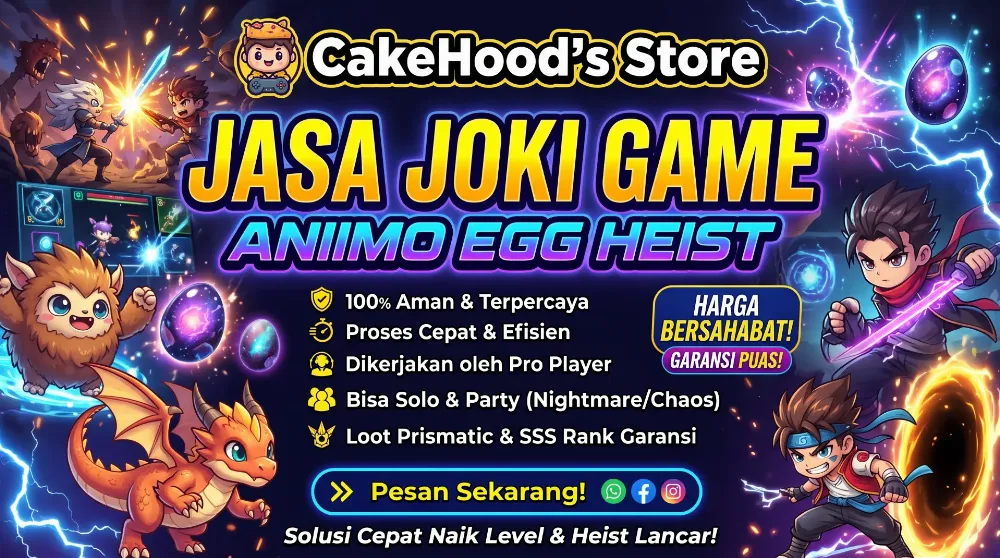 Jasa Joki Egg Heist Aniimo