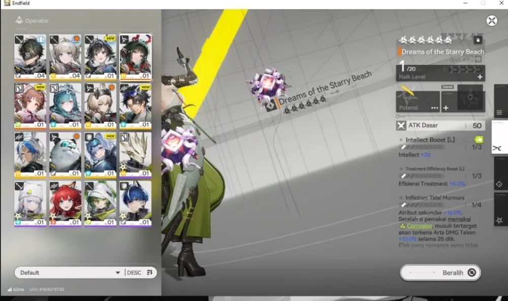 Asia, fangyi + sign lvl 42