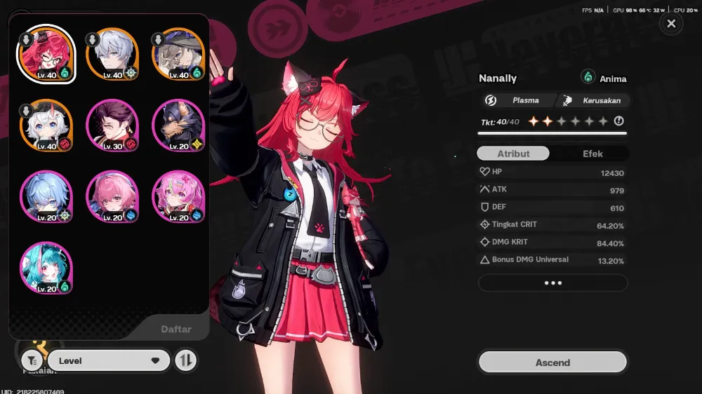 SEA, Lvl 25, tycon lvl 12 nanaly A1 + sign, Jiuyuan A1, select off,