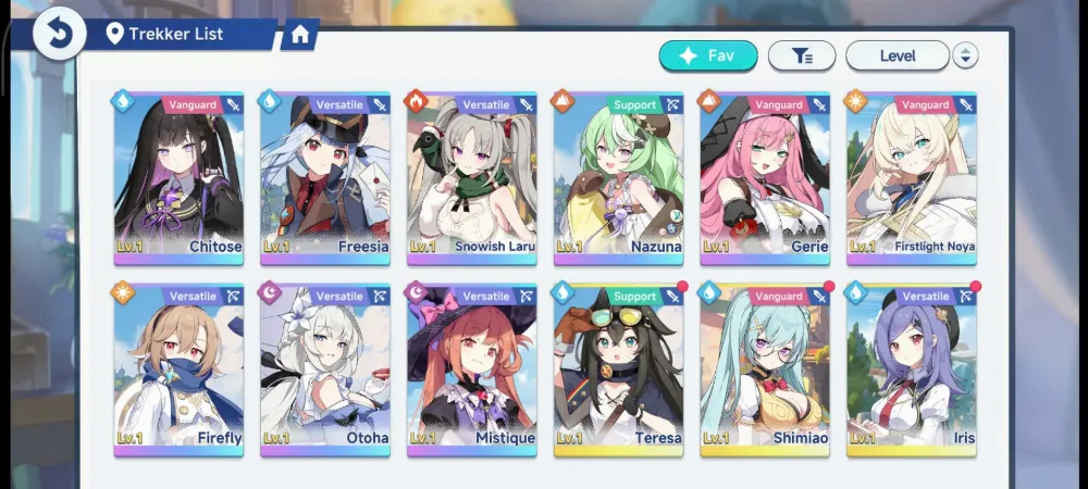 Akun Starter Otoha+Laru+Noya