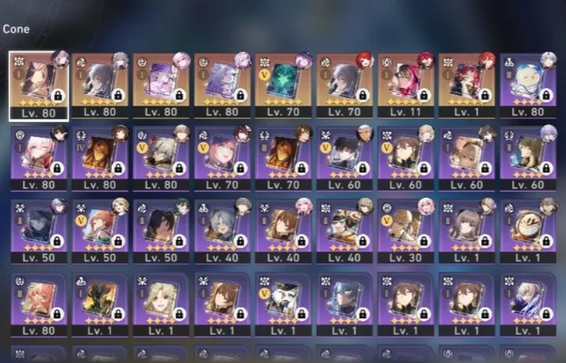 Tl : 70 | ASIA | Caelus | Evernight + LC | The Herta + LC | Castorice + LC
