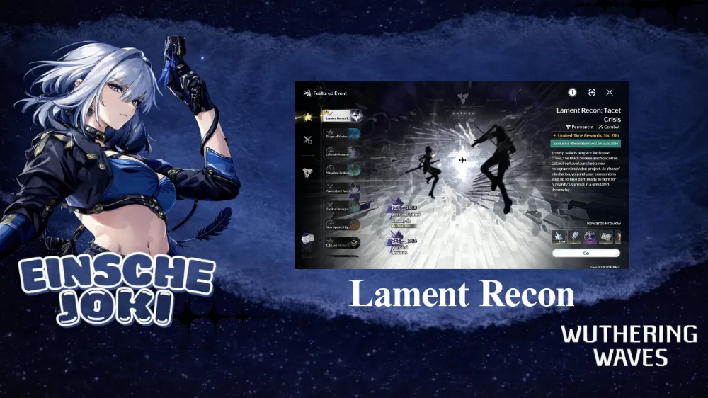 Event lament Recon : Tacet Crisis