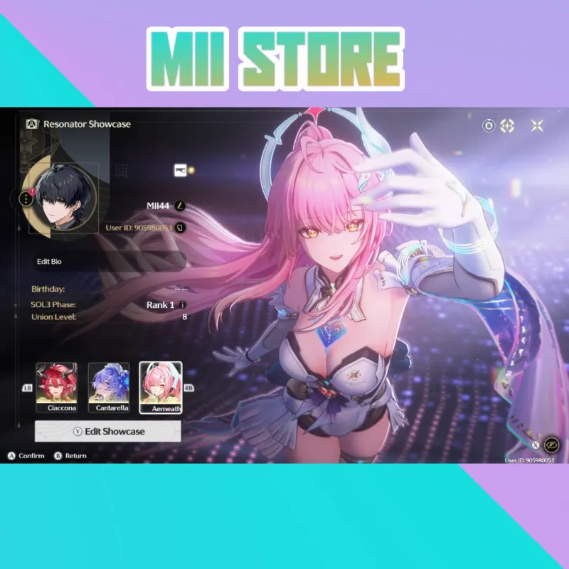 [SEA] UL8 | Ciacciona Sign + Aemeath Sign + Cantarella | Full Access