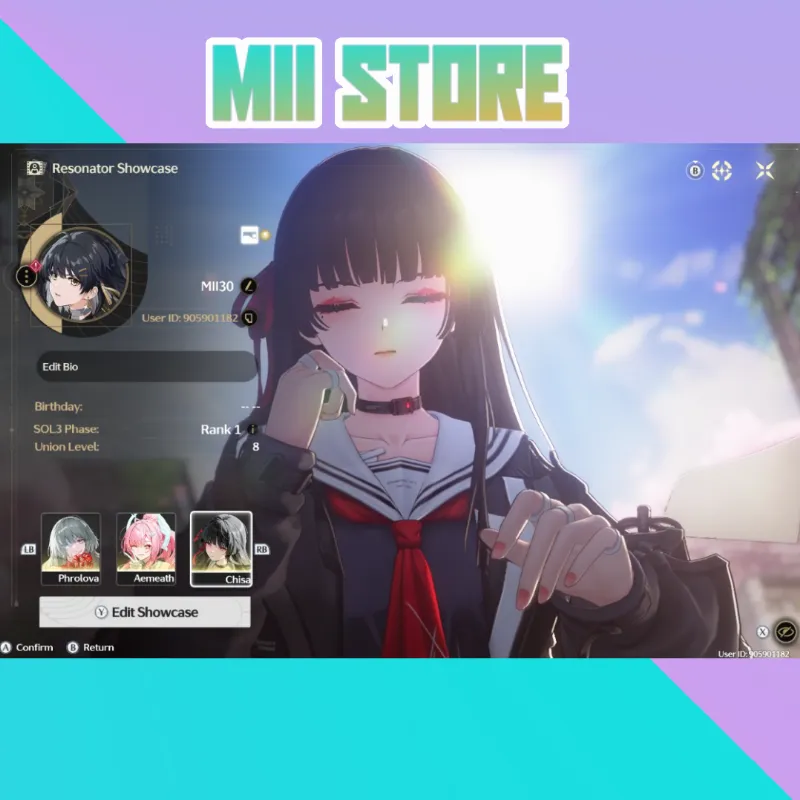 [SEA] UL8 | Chisa Sign + Phrolova + Aemeath | Full Access