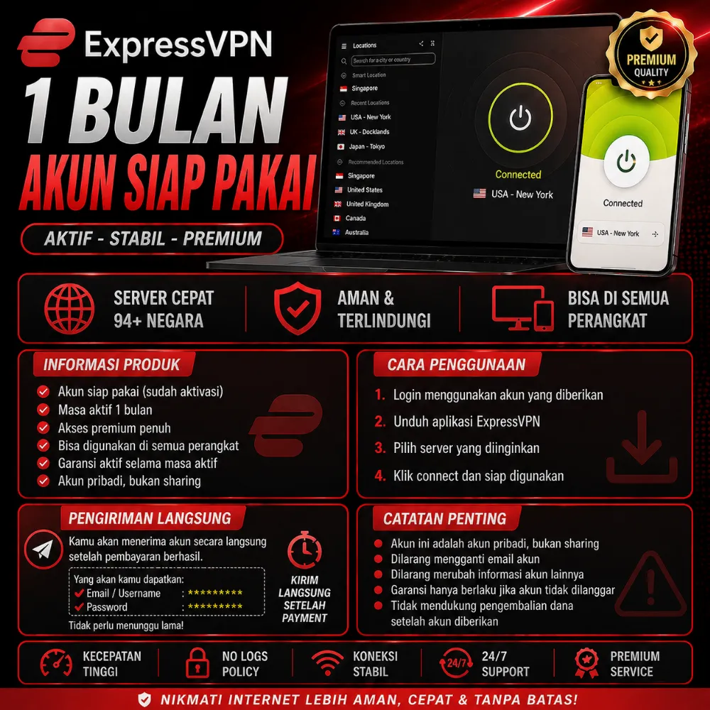 EXPRESS VPN 1 BULAN