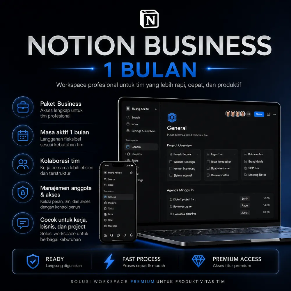 Notion Business 1 Bulan