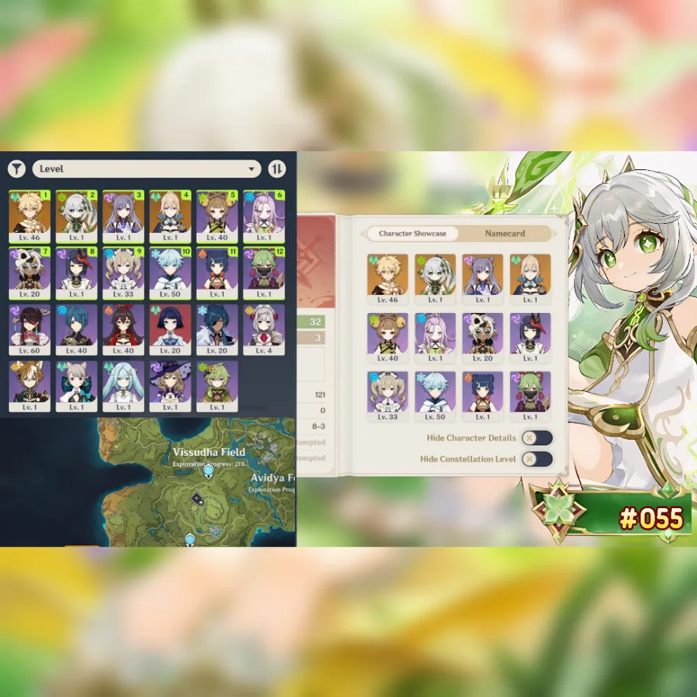 Mid Starter Nahida | AR 32 | All Low Maps & Rate OF 64 - Mc Aether #055 [ Asia Server ]