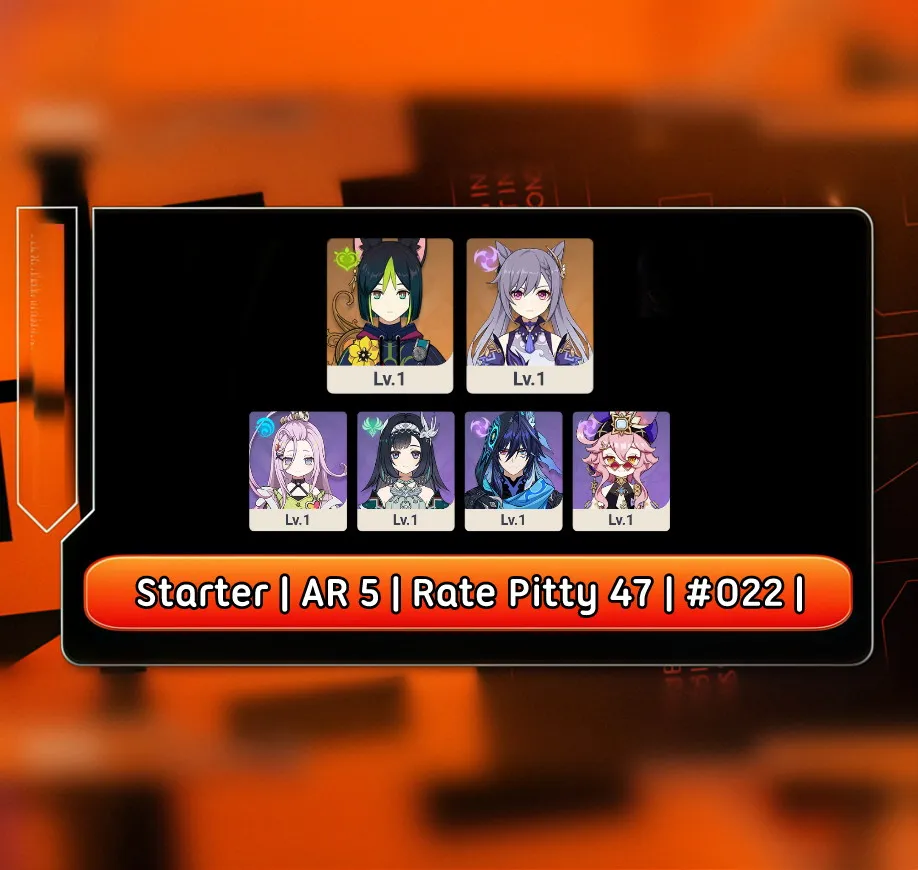 Starter 2 Standard | AR 5 | Pitty 47 - Mc Aether #022 [ Asia Server ]