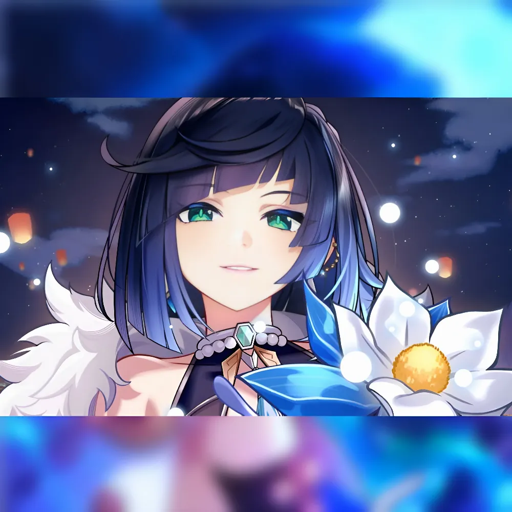 Starter Yelan | AR 5 | B5 Standard Diluc + Dehya - Mc Aether #005 [ Asia Server ]