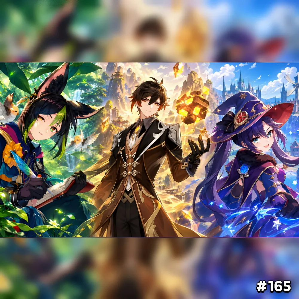 Starter Zhongli | AR 5 | Mona + Tighnari - Mc Lumine #165 [ Server Asia ]