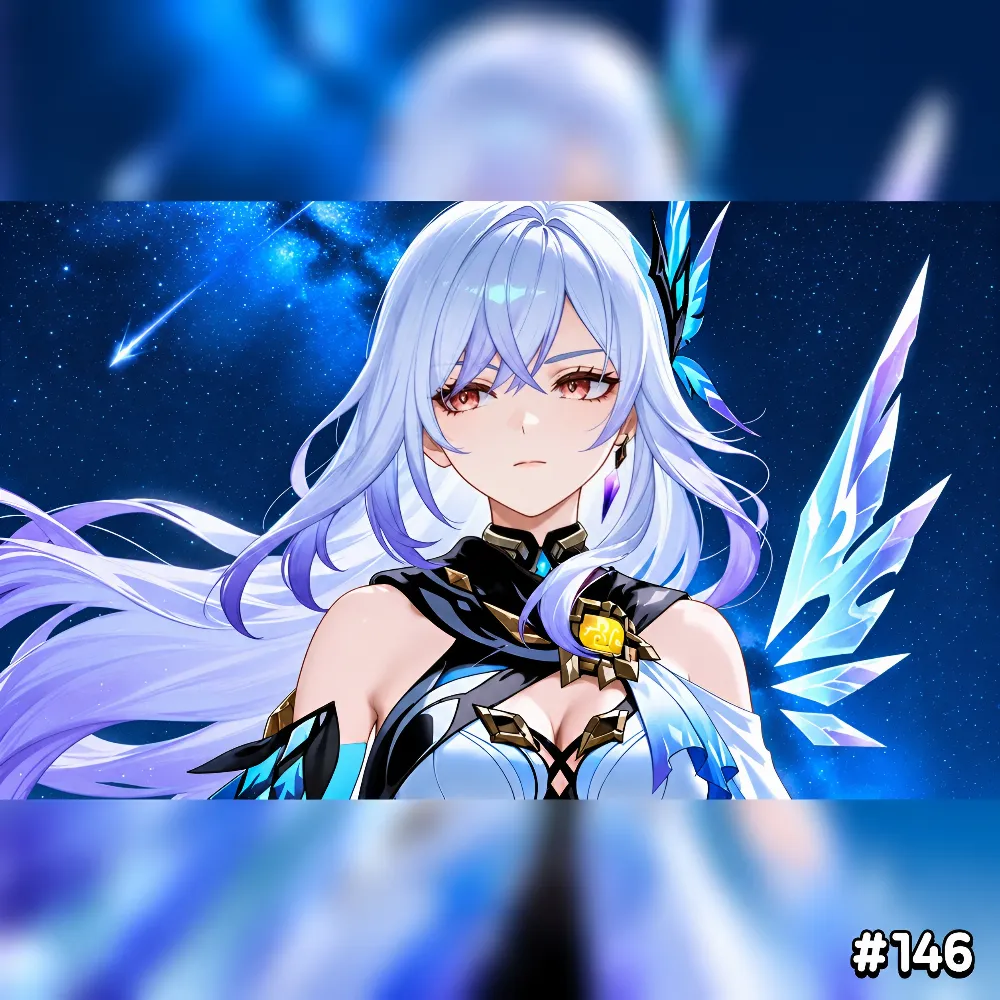 Starter SKIRK | AR 14 | Keqing + Qiqi & 10 B4 - Mc Aether #146 [ Asia Server ]