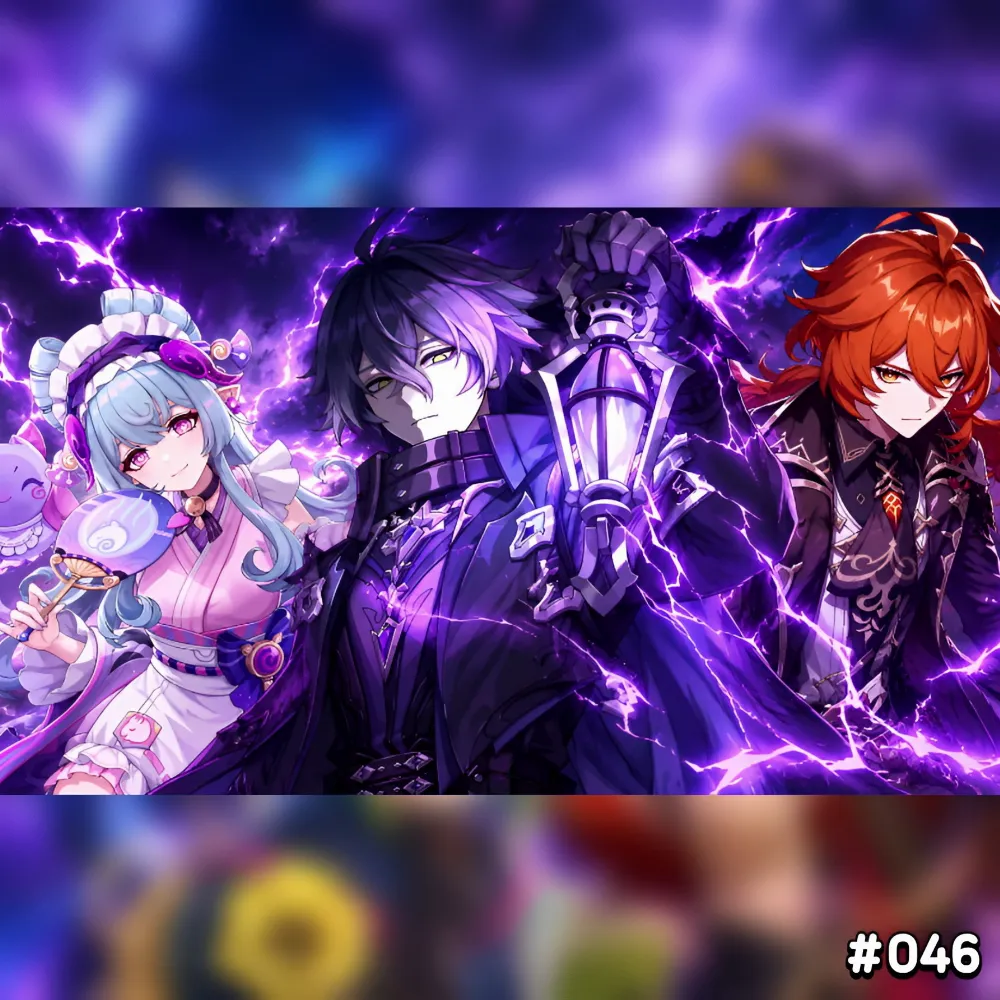 Starter FLINS | AR 10 | Pitty 42 + Diluc + Mizuki | Mc Aether #046 [ Asia Server ]