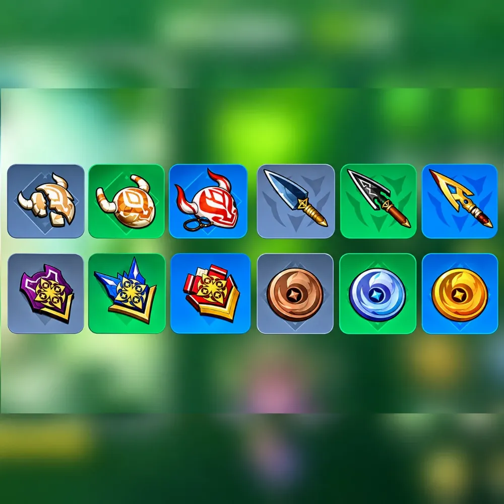 Material Ascend Character / Weapon / Talenta