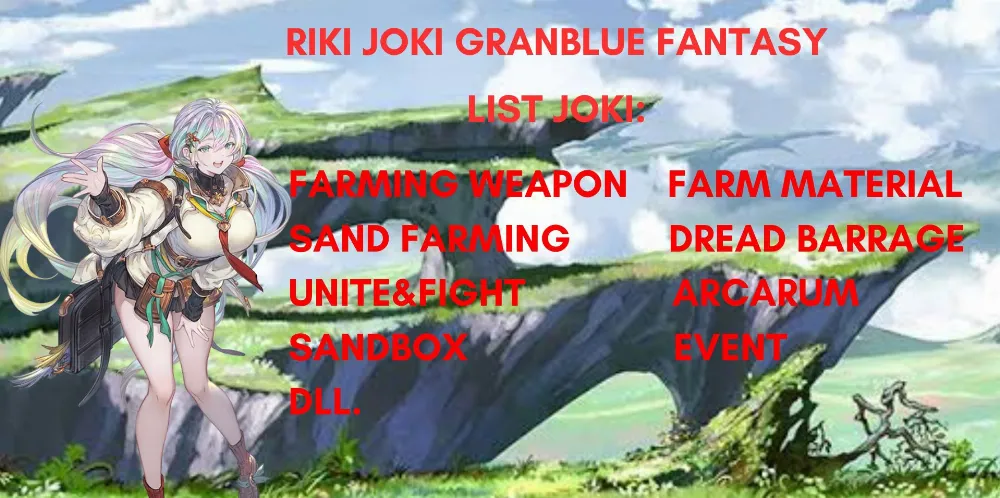 Custom Joki GBF by Riki Boosting Service