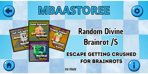 Random Brainrot /s | Escape Getting Crushed For Brainrots