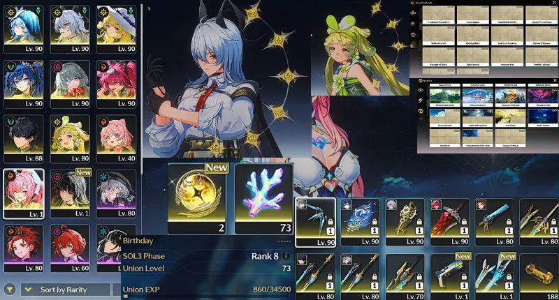 [SEA] UL 80 | 9 Limit + 5 Sign | Premium Team RC6 Zani and Aemeath