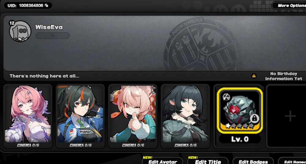 [NA] LK 12 Male | Starter Remielle Dan + Zhu Yuan + Jane Doe Sign + Zhao
