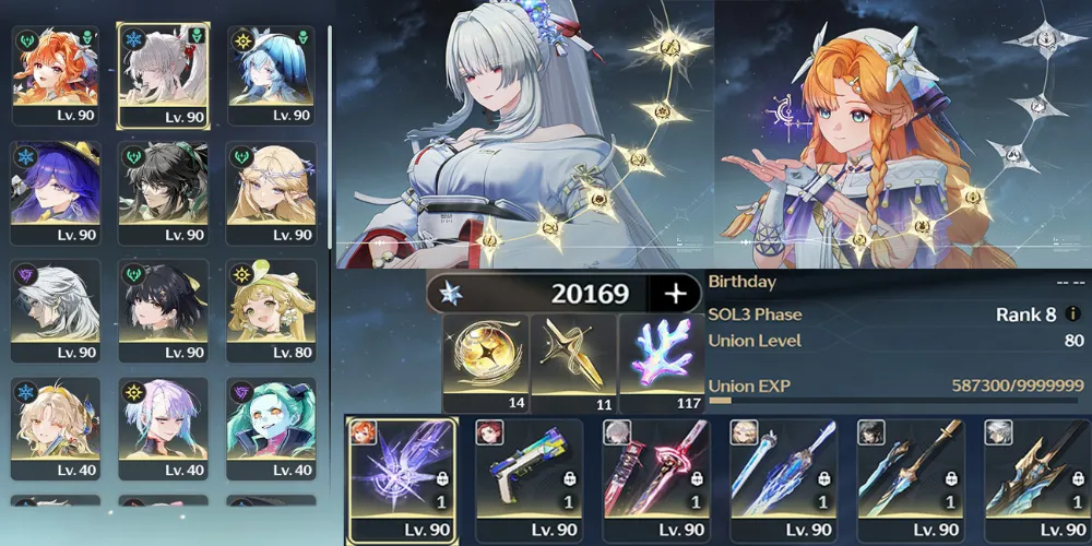 [SEA] UL 80 | RC6S1 Hiyuki, RC3S1 Sigrika | 9 Limit 3 Sign | 20k Astrite