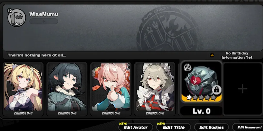 [NA] LK 12 Male | Starter Claret Flint + Rina + Jane Doe Sign + Zhao