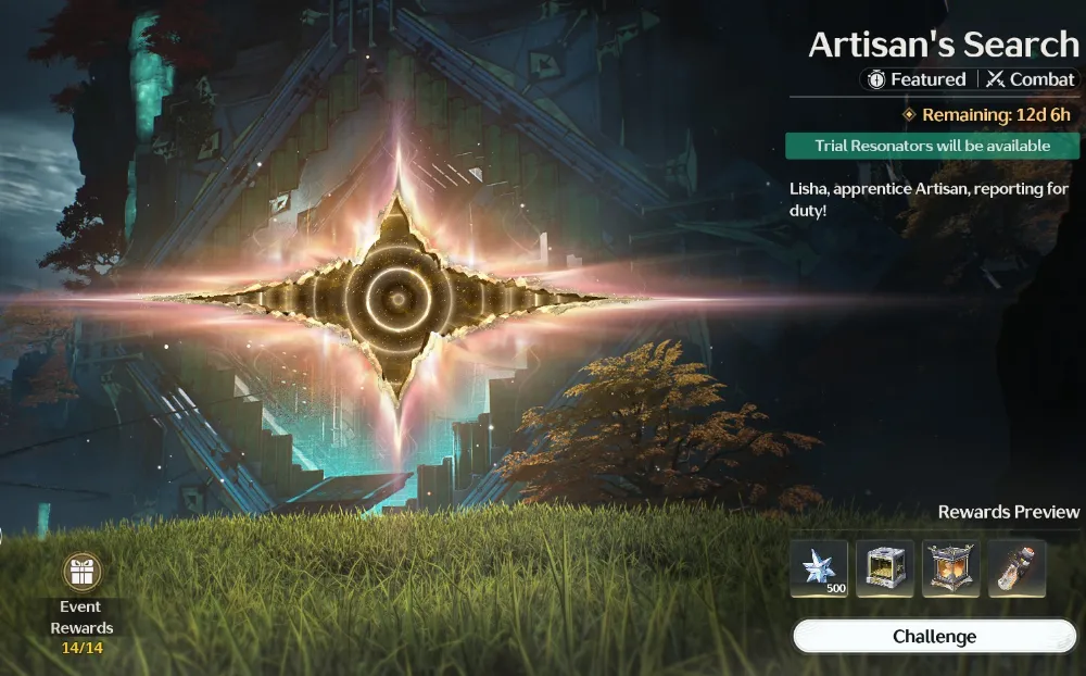 Artisan's Search Event