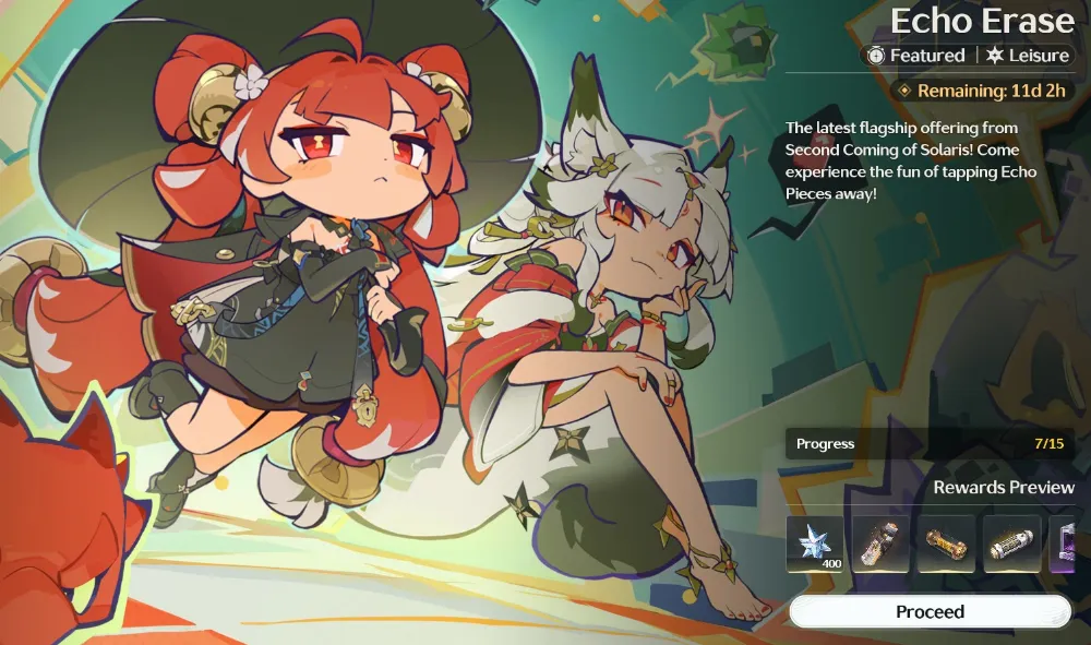 Echo Erase Event
