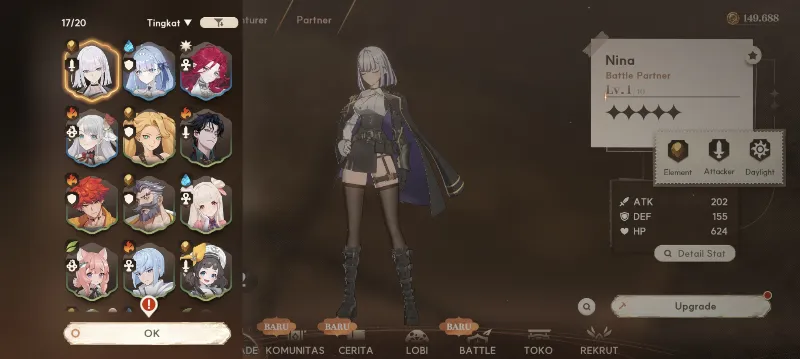 (SOLD) NINA B5 SIG LB 1 + KAIRA SIG STARTER LVL 3 LOG GUEST