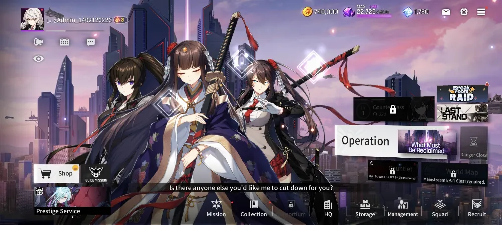 (SOLD) GLOBAL SERVER STARTER CHINATSU LVL 2