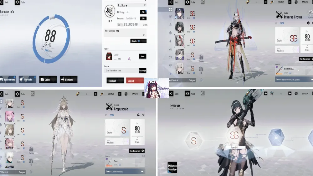 ASIA MID GAME LEVEL 88 | ALPA IC SS + CUB + HELENTINE SS6 + KARENINA S8 - SELECTOR COATING ON