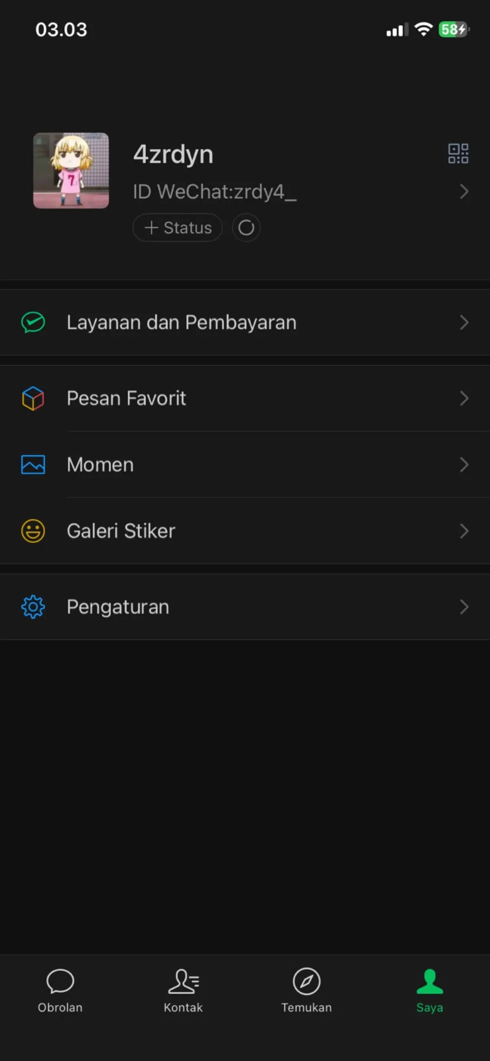 AKUN WECHAT