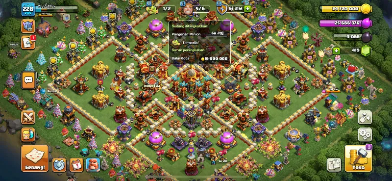 JOKI WALL CLASH OF CLANS
